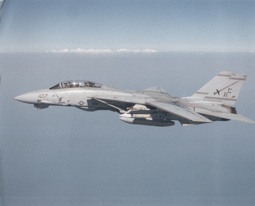 F-14A of VF-32 Swordsmen on patrol